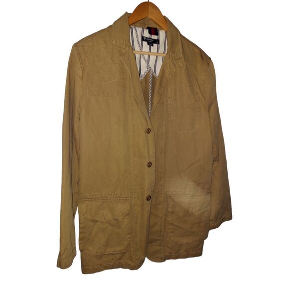 Daniel Cremieux Men's Cotton Blend Casual Brown Sport Coat Size Medium - Picture 2 of 6